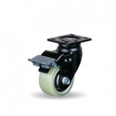 Footmaster 130mm Caster Wheel 413PH130BSF-HUWD