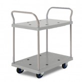 Prestar Trolley 150kg Dual Handle Double Layer PB-104C-P (Grey)