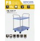 Prestar Trolley 150kg Dual Handle Double Layer PB-104C-P (Grey)