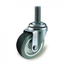 Caster Wheel Stainless Steel 75mm Elastomer YUE-SUS-ST075EL Caster Wheel Stainless Steel 75mm Elastomer YUE-SUS-ST075EL