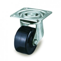 Castor Wheel 75mm Reinforced Nylon Stainless Steel YUE-SUS-HG075GNB Castor Wheel 75mm Reinforced Nylon Stainless Steel YUE-SUS-HG075GNB