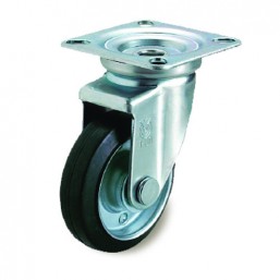 Caster Wheel 200mm Rubber YUE-WJ200